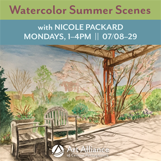 Watercolor Summer Scenes