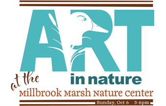 Art in Nature Event at Millbrook Marsh held on October 6, 3-6pm