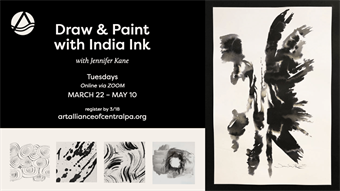 Draw and Paint with India Ink