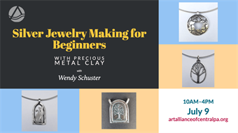 Silver Jewelry Making with Precious Metal Clay for Beginners
