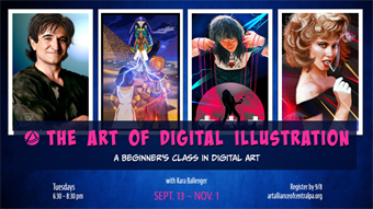 The Art of Digital Illustration: A Beginner’s Class in Digital Art