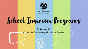 Oct. 27 Inservice Day, ages 6-10: Comics & Cartooning